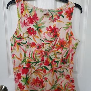 J.Crew Linen Blend Top